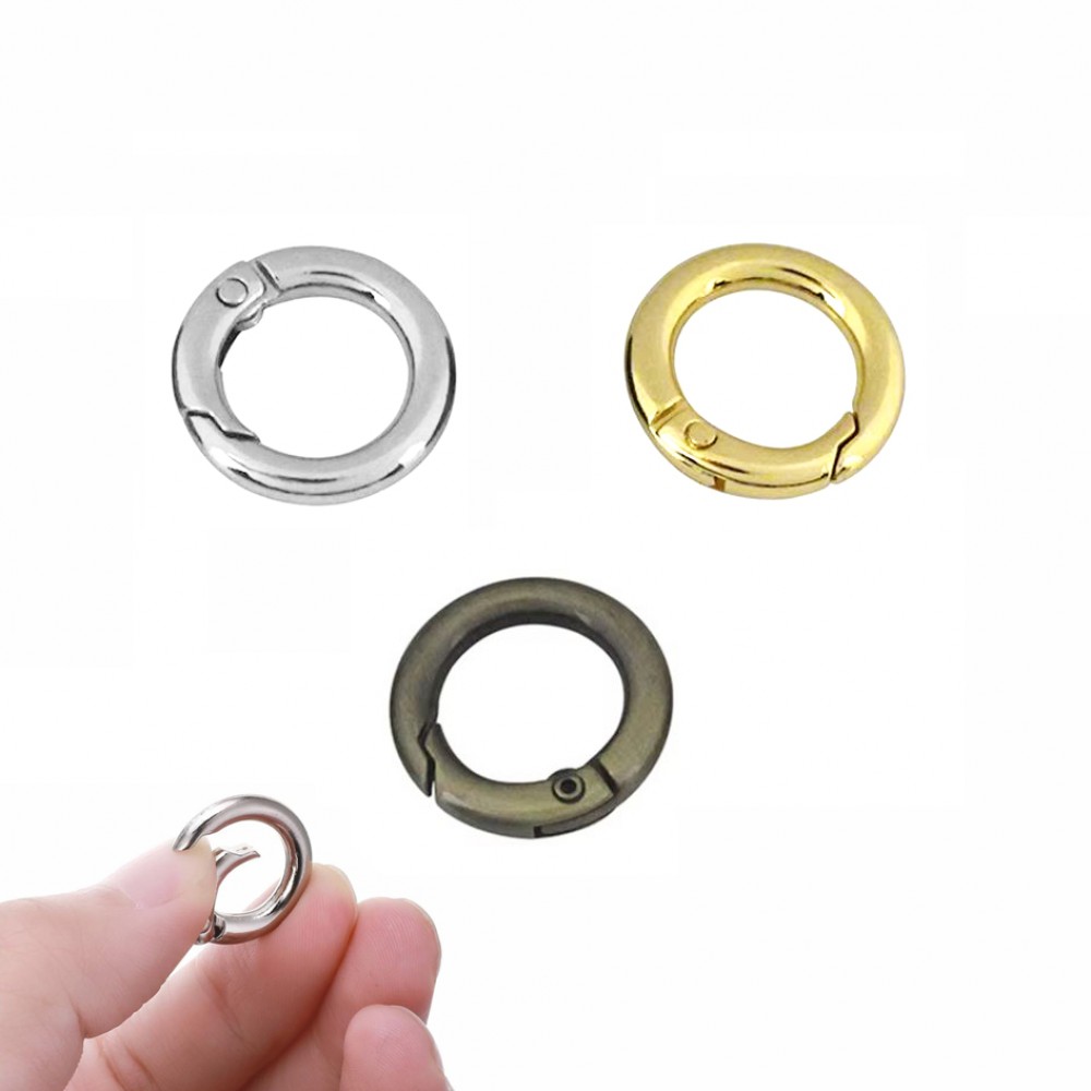 Κρίκοι μεταλλικοί ανοιγόμενοι 20mm (συσκευασία/10τμχ.) Κρικάκια Συνδετικά