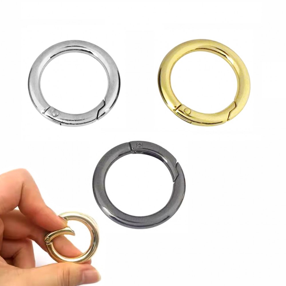 Κρίκοι μεταλλικοί ανοιγόμενοι 26mm (συσκευασία/10τμχ.) Κρικάκια Συνδετικά