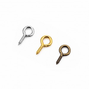 Βιδωτά μικρά κρικάκια 5x10mm (συσκευασία∽20τμχ.) Κρικάκια Συνδετικά