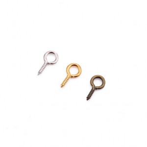 Βιδωτά μικρά κρικάκια 5x10mm (συσκευασία∽20τμχ.) Κρικάκια Συνδετικά