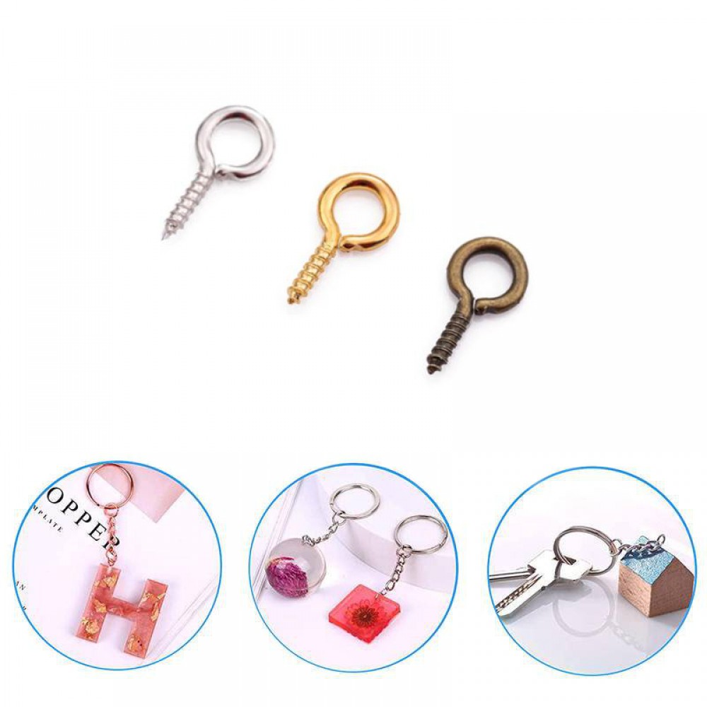 Βιδωτά μικρά κρικάκια 5x10mm (συσκευασία∽20τμχ.) Κρικάκια Συνδετικά