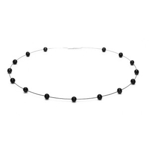 Wire tiger tail for jewelry and beads black color 0.5mm (1Roll/60meters) Wires
