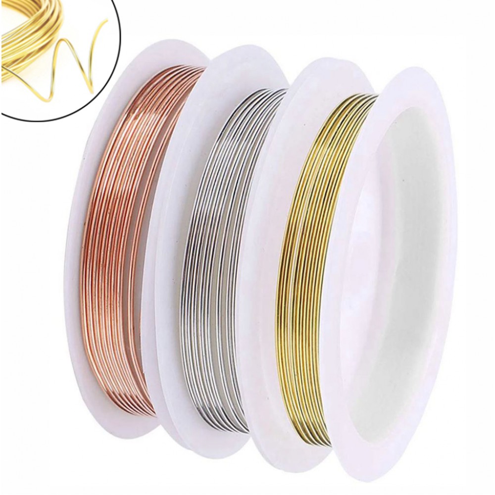 Σύρμα για κατασκευές 0.8mm (καρούλι∽2μέτρα) Σύρματα